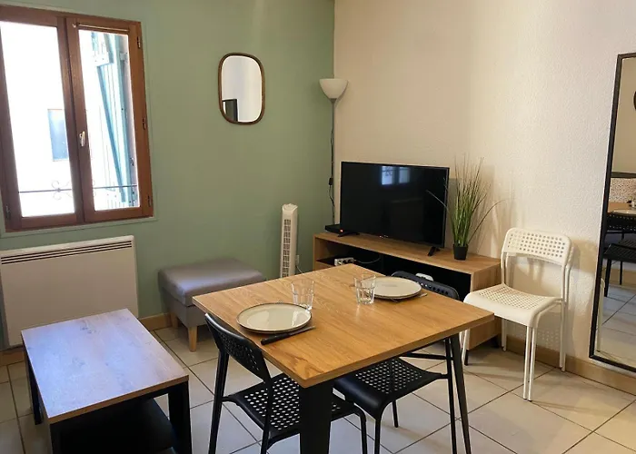 Apartamento T2 Contemporain Centre Narbona